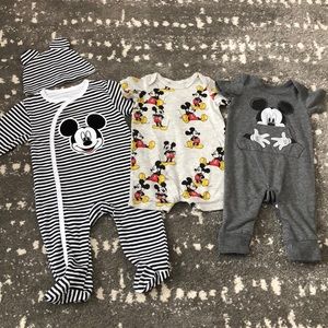 3-6 month Mickey Mouse Disney bundle